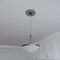 Ekena Millwork Berkshire PVC Medallion (Canopies up to 4 1/2"), 10"OD x 3 1/2"ID x 3/4"P, Metallic Silver Metallic CMP10BECSV - alternate 6
